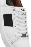 ACBC x Derimod Men's White Lace-Up Sneakers | Derimod