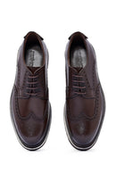 Men's Brown Lace-up Leather Casual Shoes | Derimod