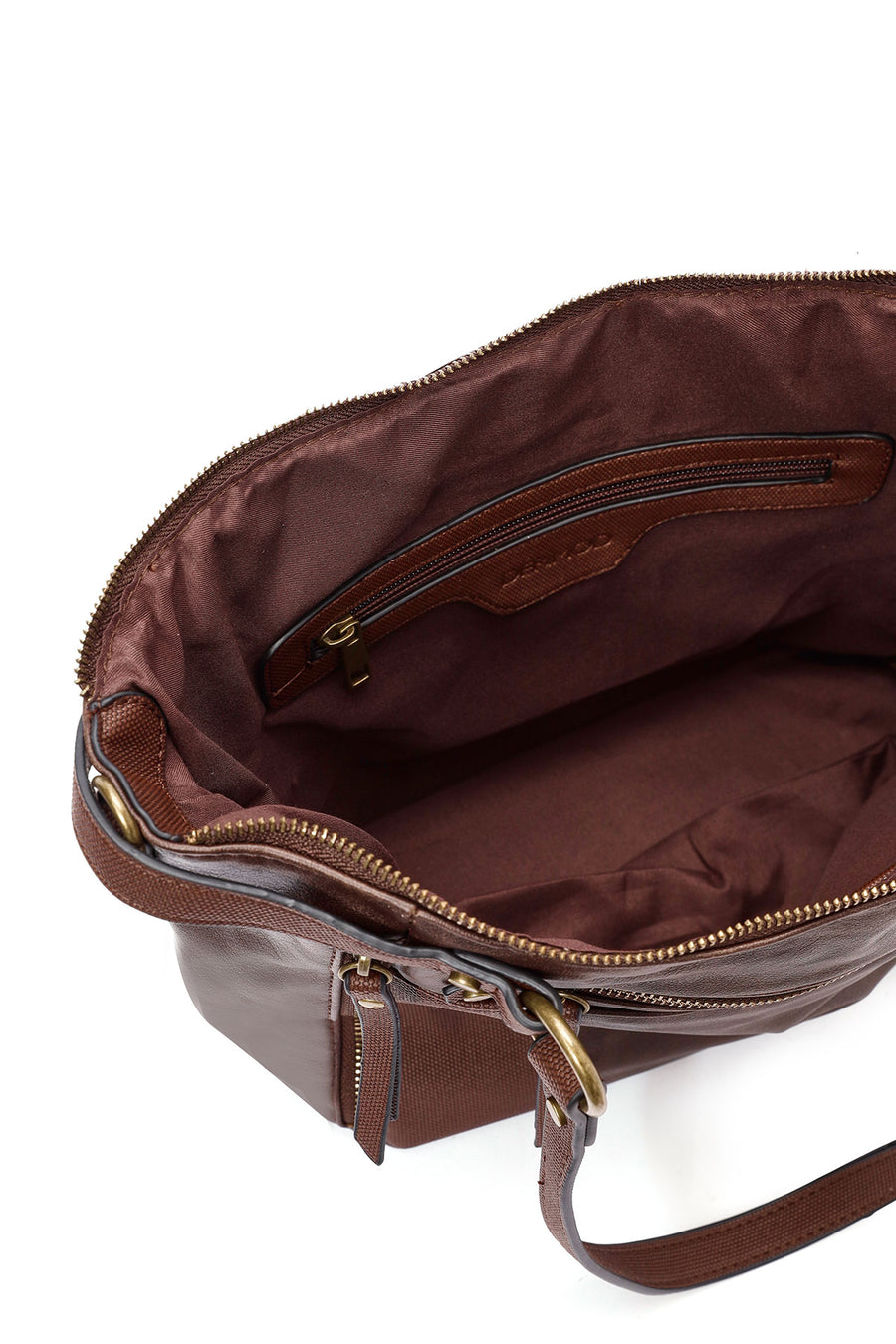 Women's Brown Long Strap Shoulder Bag