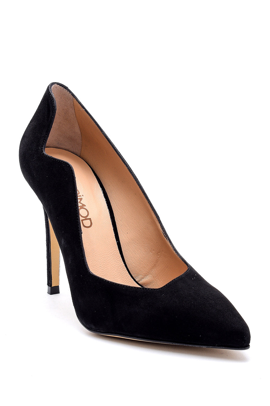 Kadın Süet Deri Stiletto