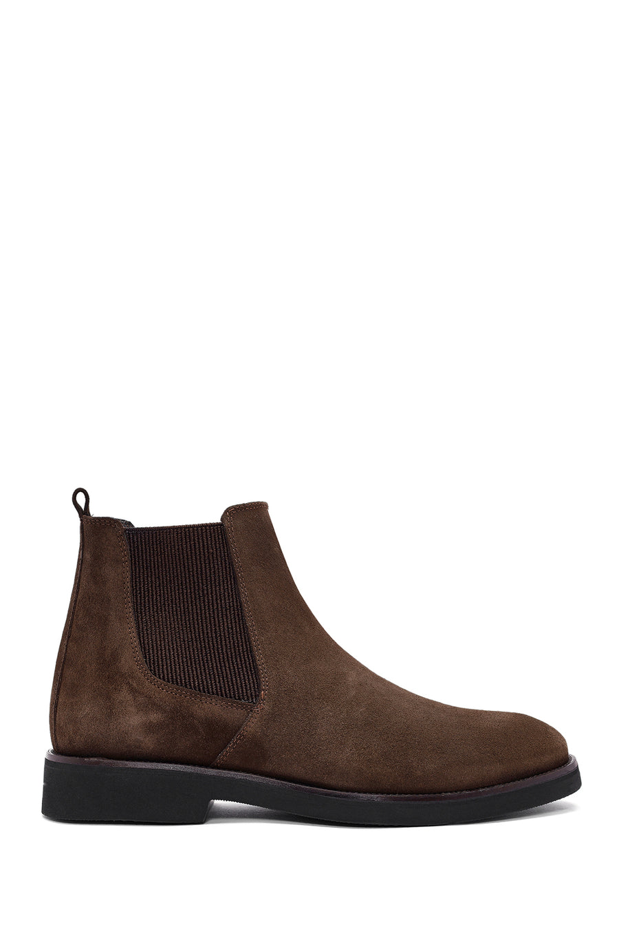 
Men's Brown Suede Leather Chelsea Boot
 24WFD722210 | Derimod