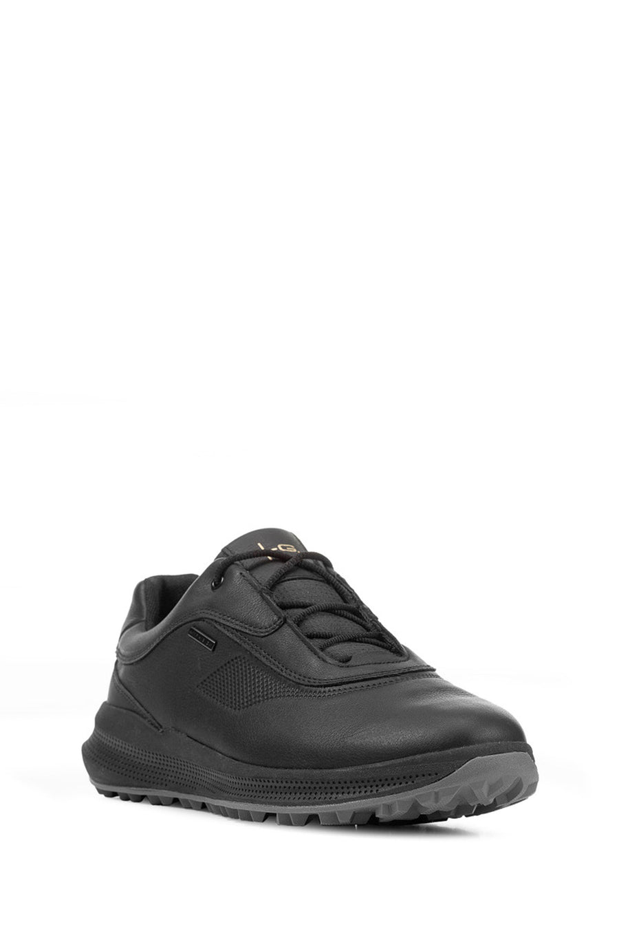 Geox Erkek Siyah U PG1X ABX Bağcıklı Deri Sneaker