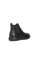 Geox Men's Black Ottavio Leather Chelsea Boots | Derimod