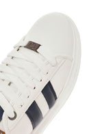 ACBC x Derimod Men's White Lace-Up Sneakers | Derimod