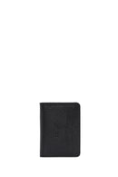 Men's Black Faux Leather Card Holder | Derimod