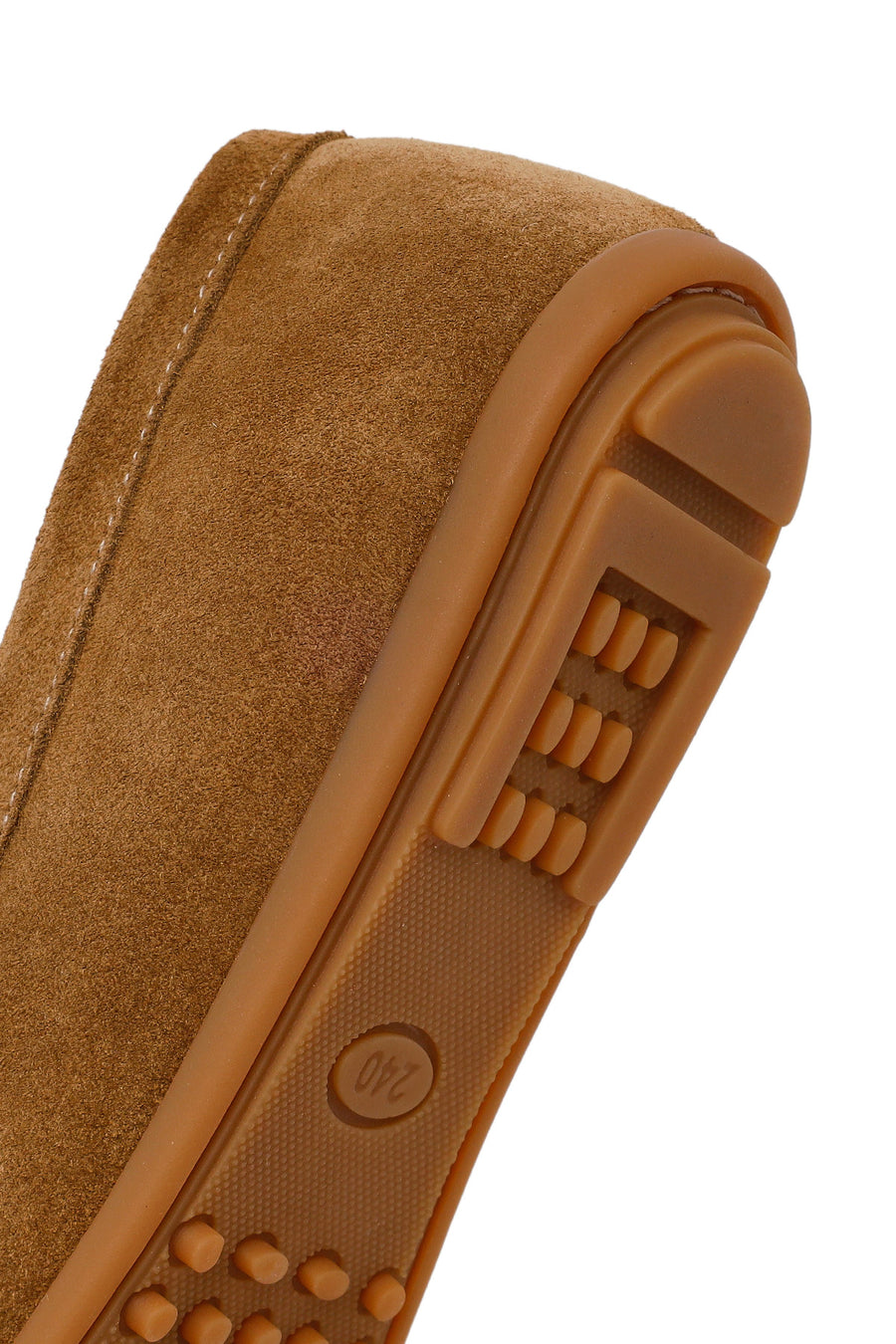 Woman Tan Suede Loafer
