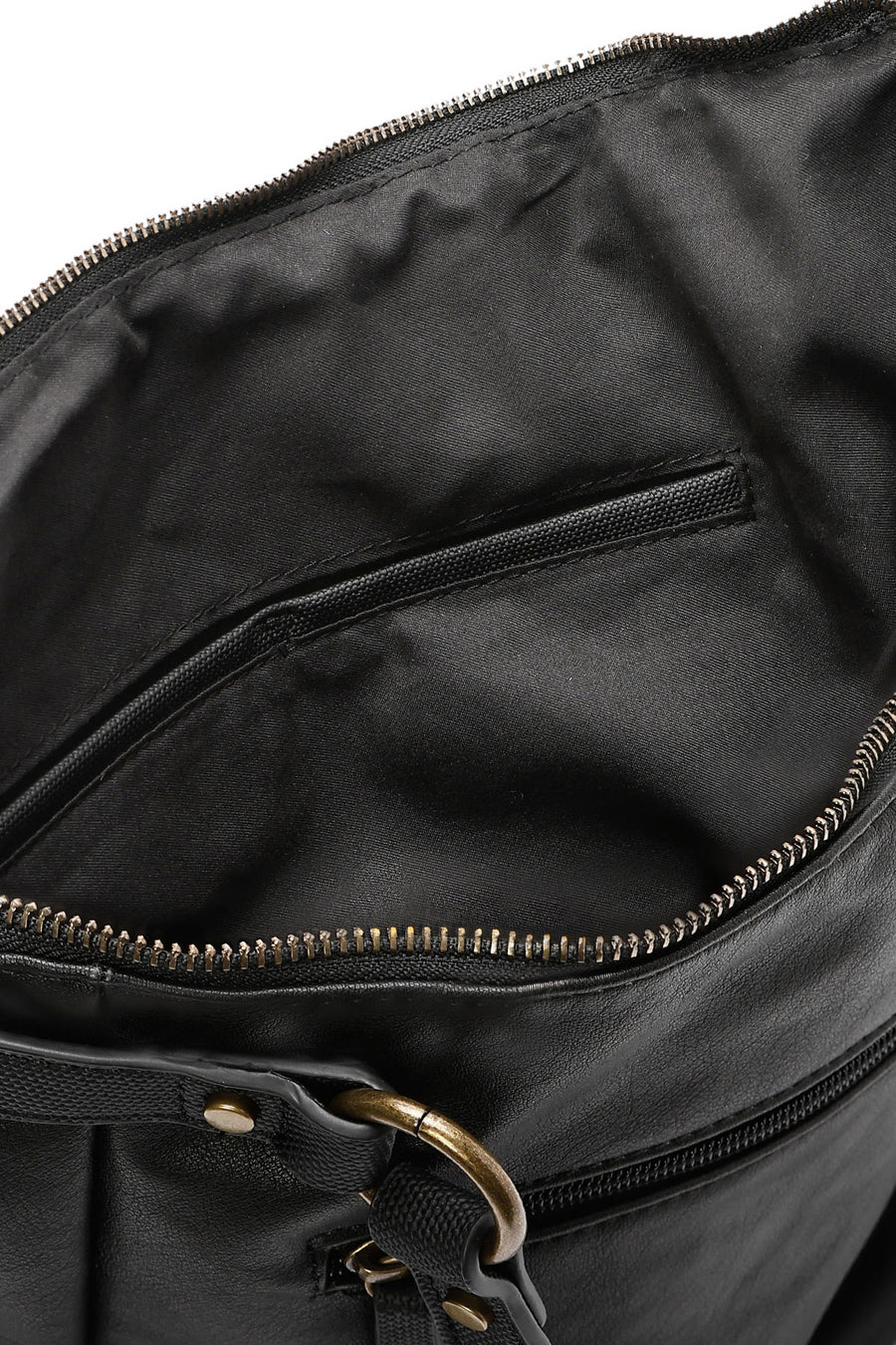 Women's Black Long Strap Shoulder Bag
