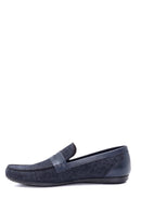 Erkek Deri Baskılı Casual Loafer | Derimod