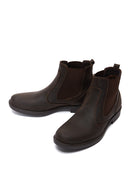 Men's Chelsea Leather Boots | Derimod