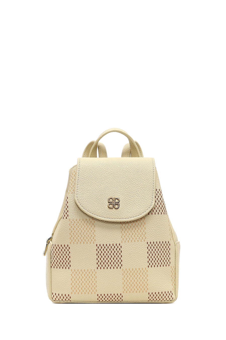 Women's Beige Printed Backpack 25SBD2550FT | Derimod