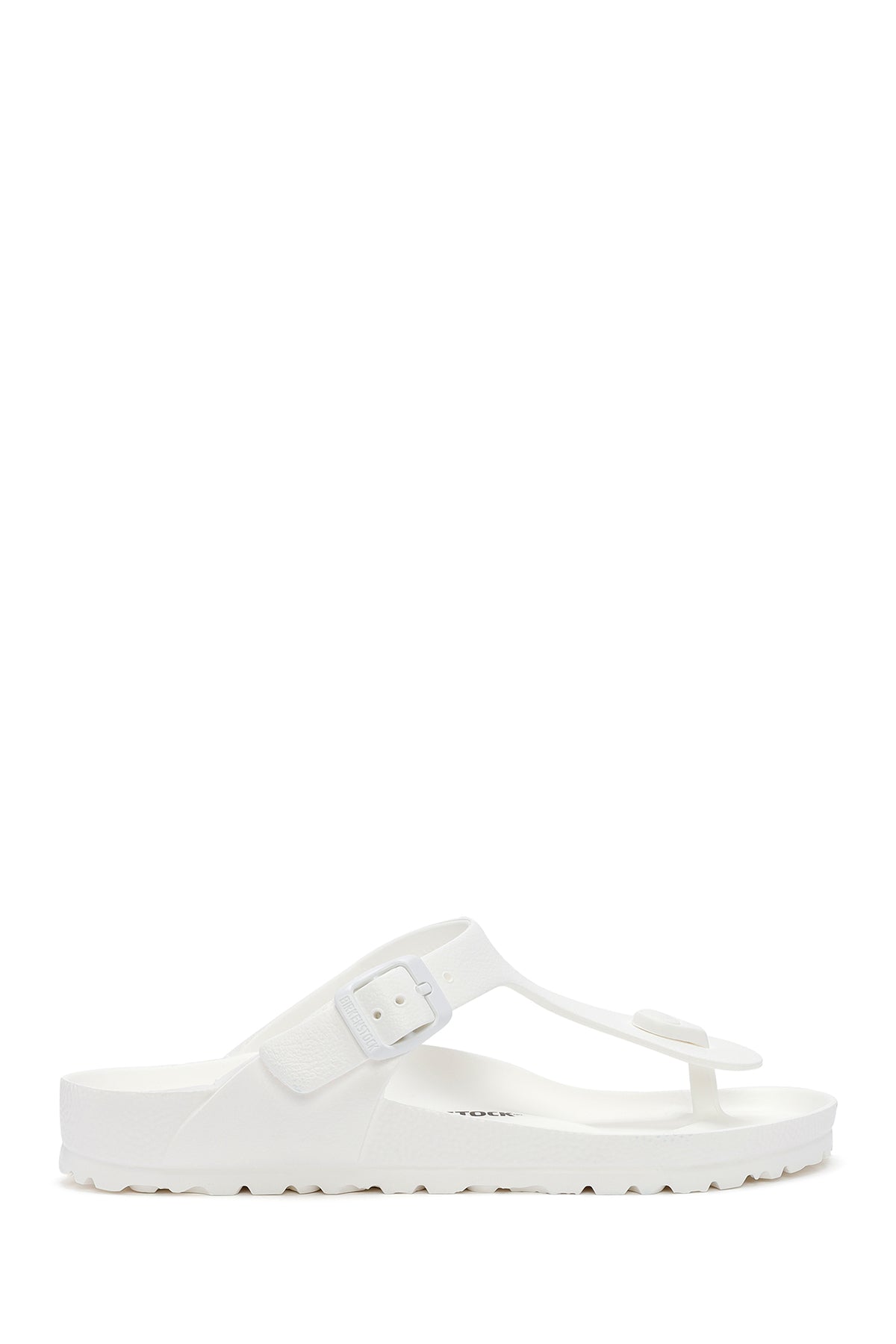 Birkenstock Women's White Flip Flops Gizeh Eva Slippers K128221 | Derimod