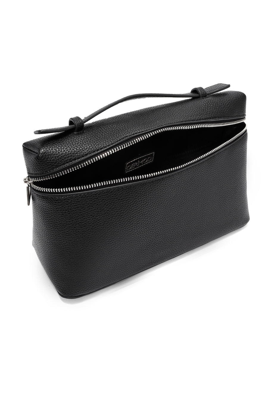 Women's Black Long Strap Mini Handbag