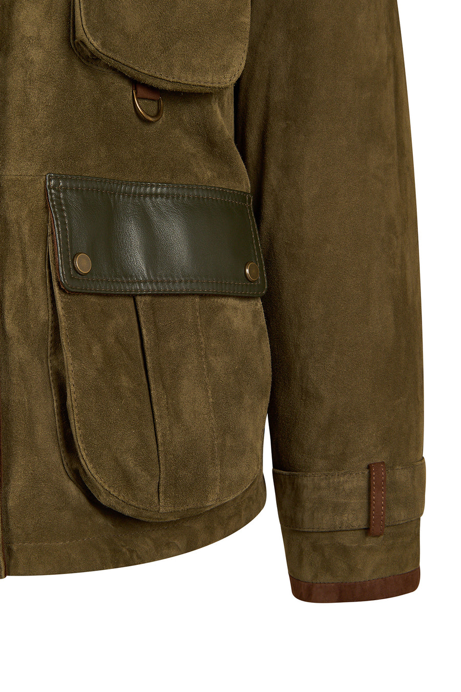 Liberty Woman Khaki Suede Jacket