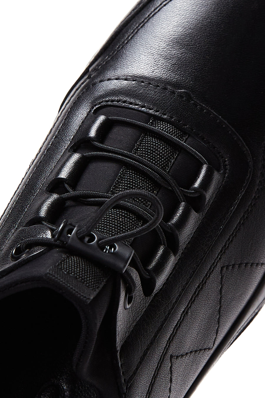 Erkek Siyah Deri Casual Sneaker