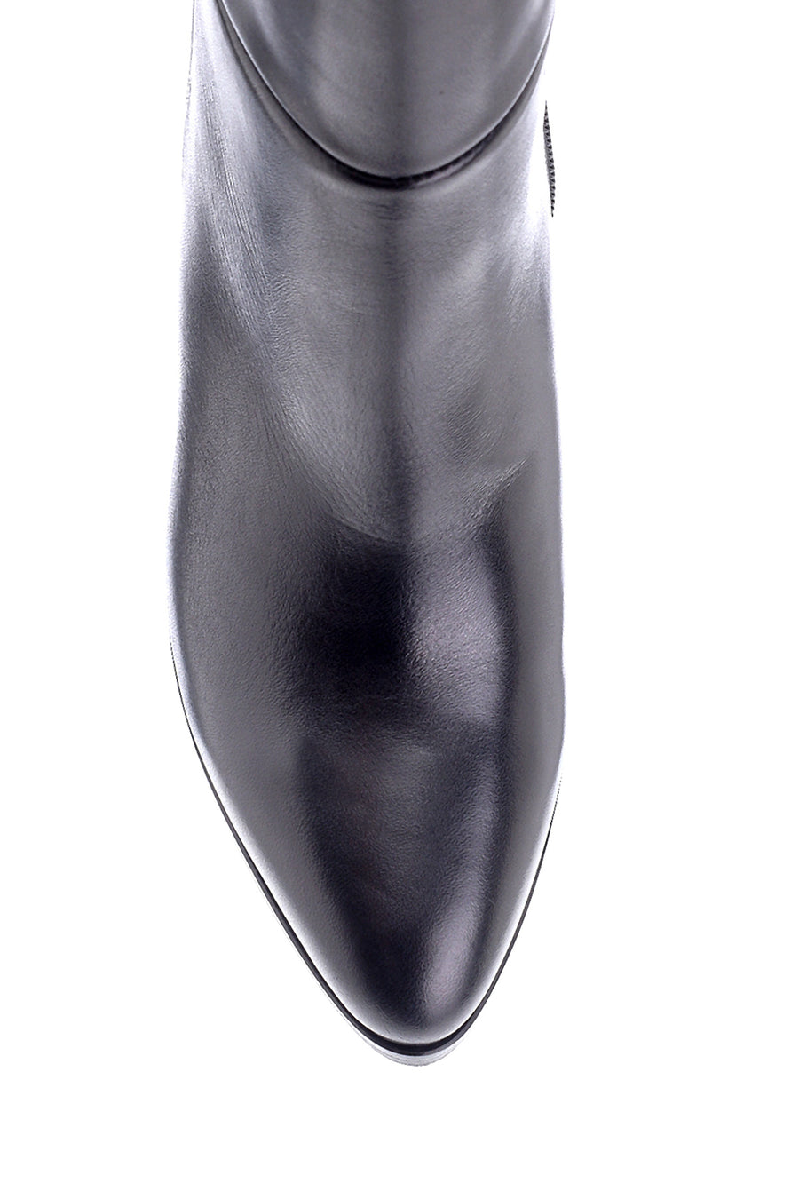 Women's Leather Heeled Boots
