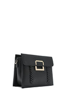 Women's Black Long Strap Crossbody Bag | Derimod