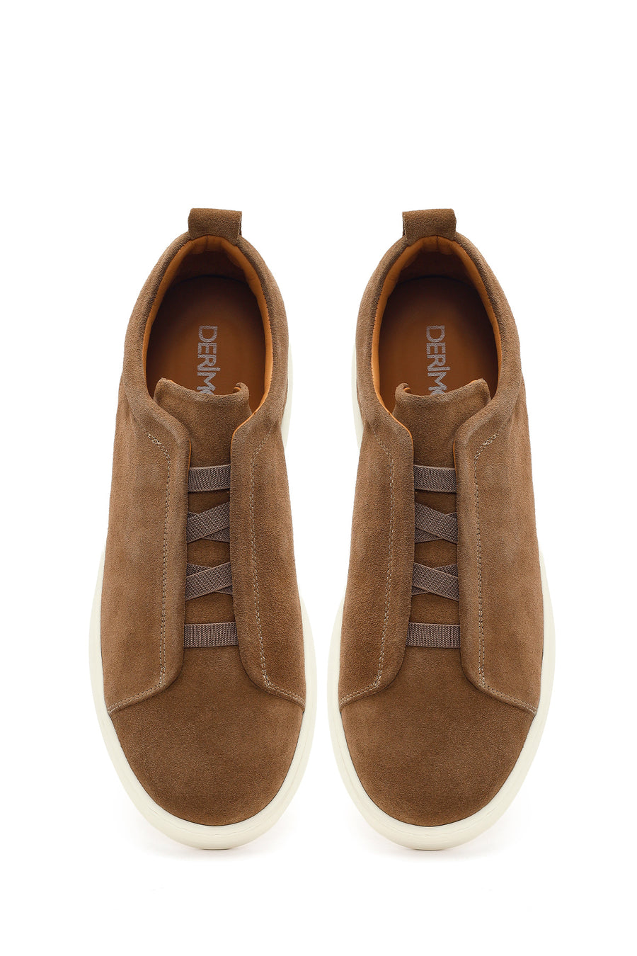 Men's Tan Suede Leather Sneaker