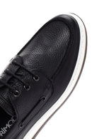 Men's Black Leather Casual Shoes | Derimod