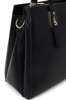 Woman Black Classic Shoulder Bag with Long Strap | Derimod