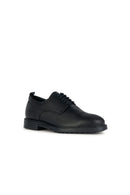 Geox Erkek Siyah Tiberio Bağcıklı Deri Maskülen Klasik Ayakkabı | Derimod