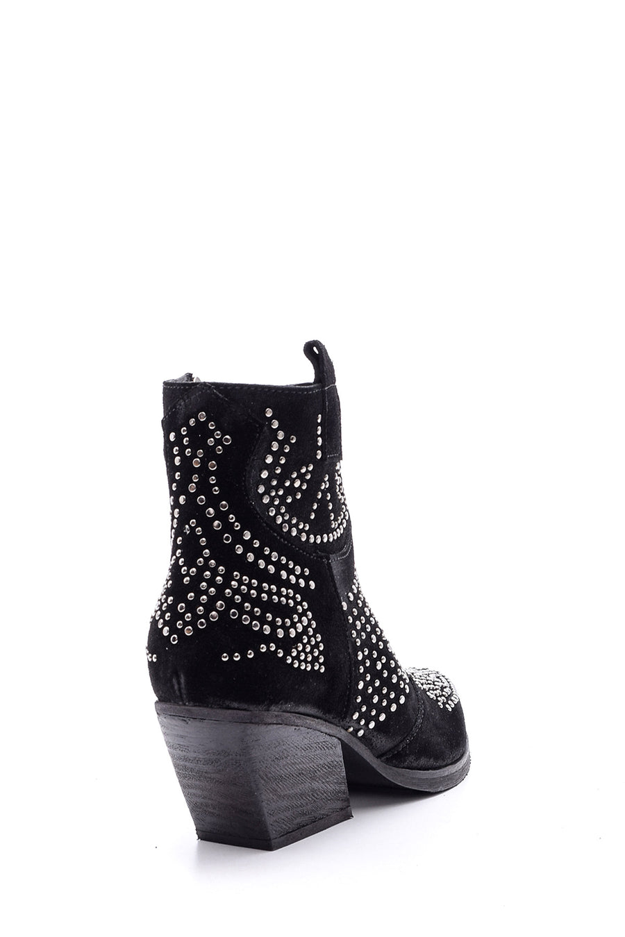 Women's Studded Suede Leather Boots