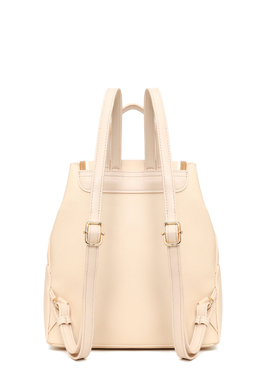 Woman Light Beige Casual Backpack