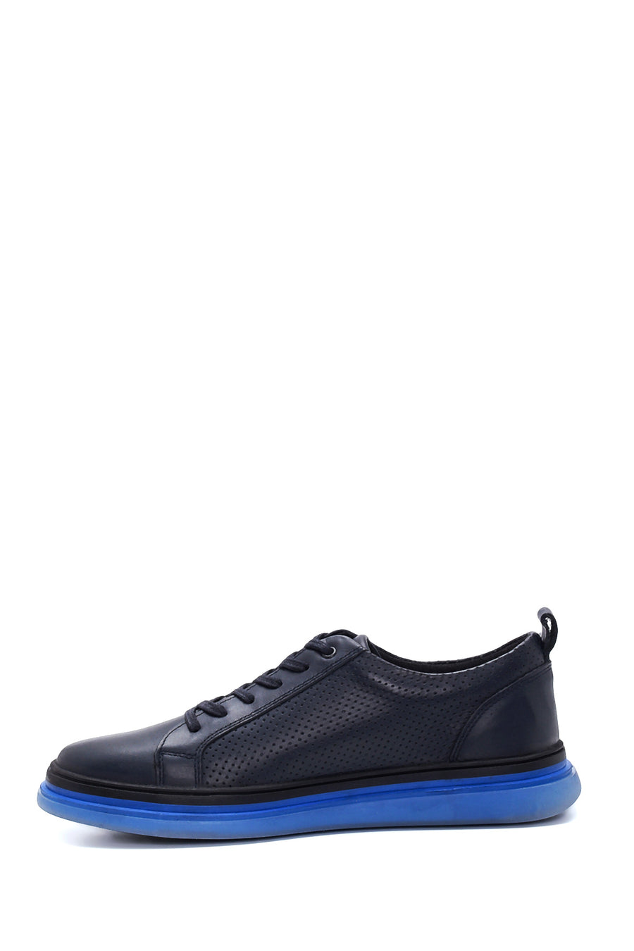 Erkek Deri Delikli Sneaker