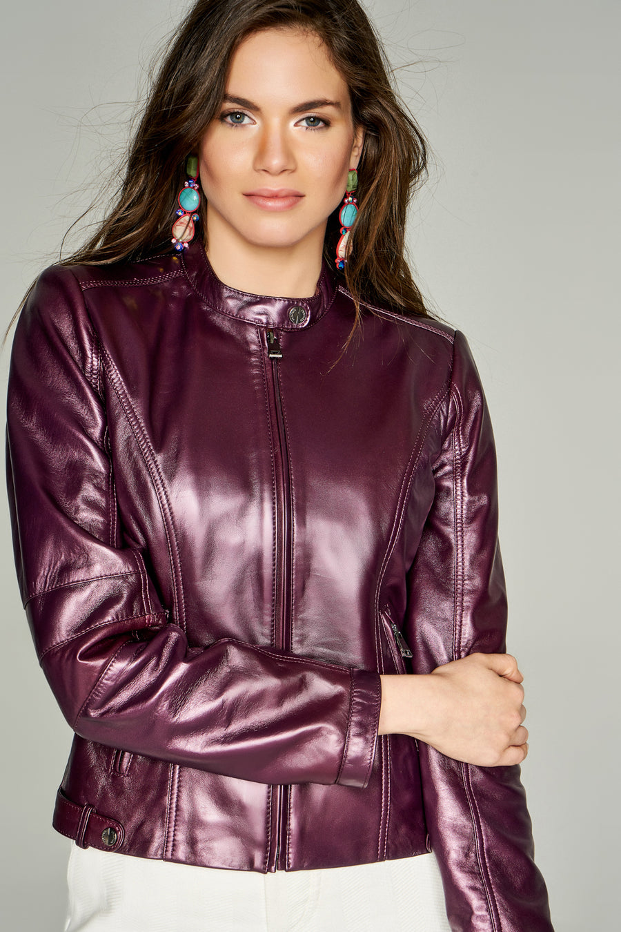 Malibuna Women's Leather Jacket