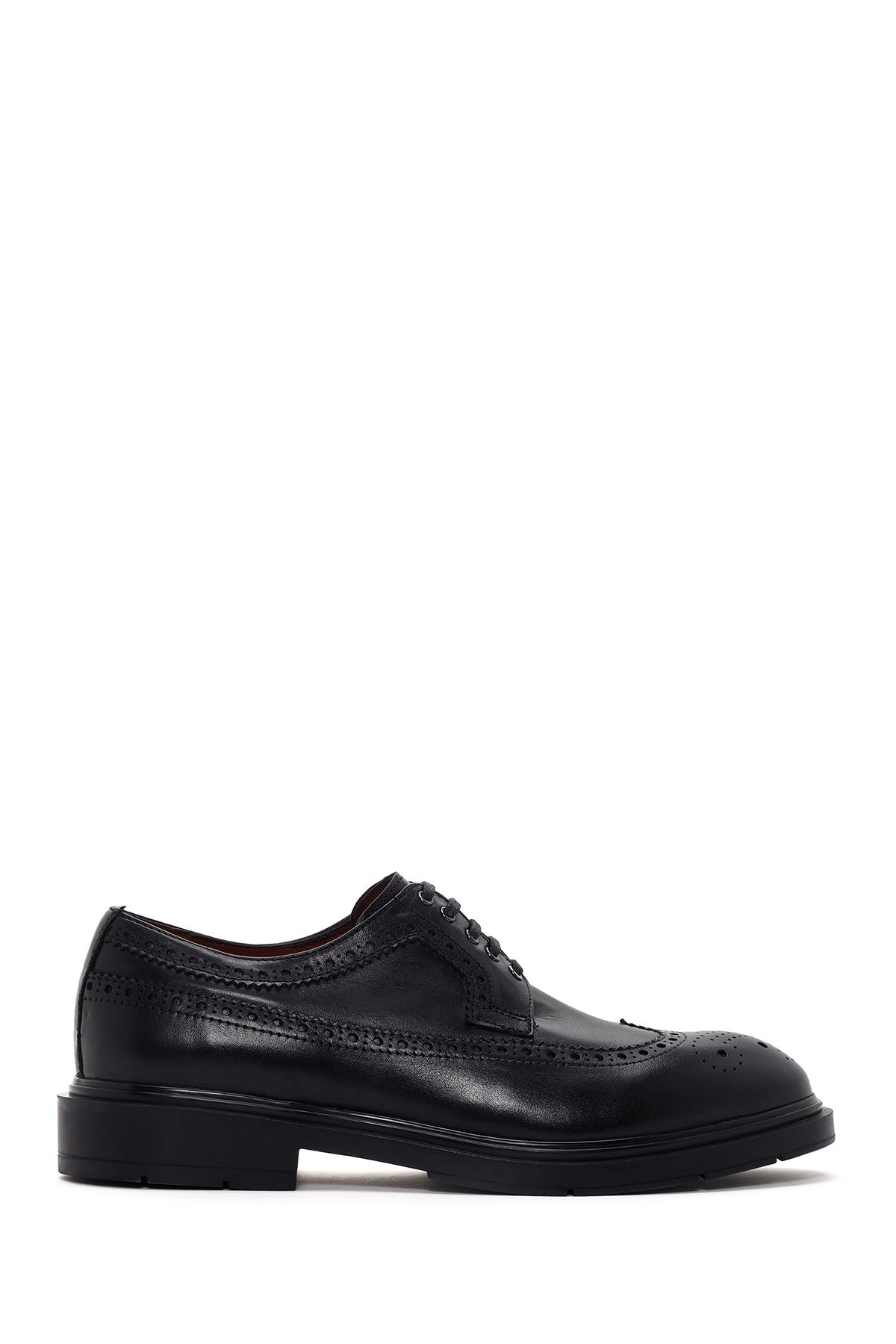 Men's Black Leather Casual Shoes 23WFD617518 | Derimod