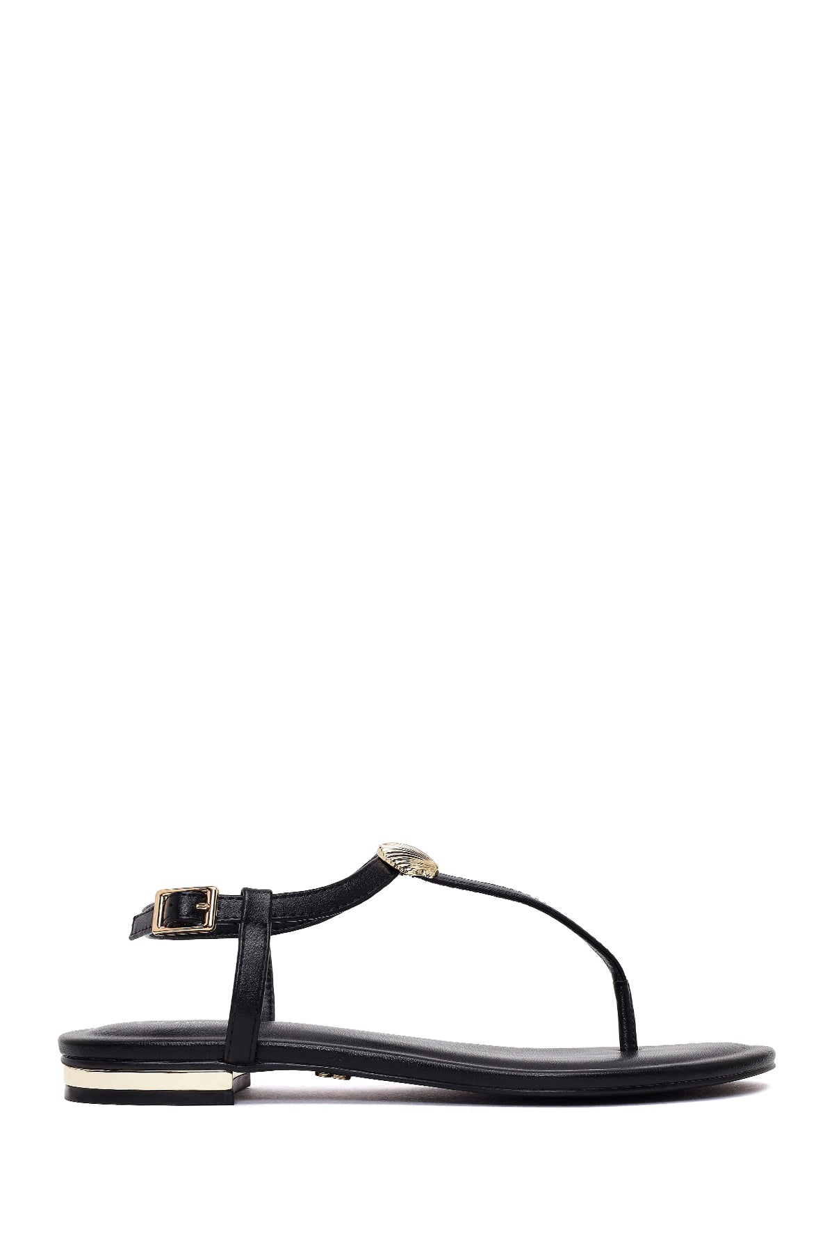 Woman Black Flip-Flop Sandal 26SFD442518 | Derimod