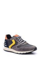 Men's Suede Detailed Sneaker | Derimod