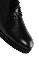 Men's Black Leather Classic Shoes | Derimod