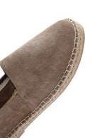 Men's Mink Suede Espadrilles | Derimod