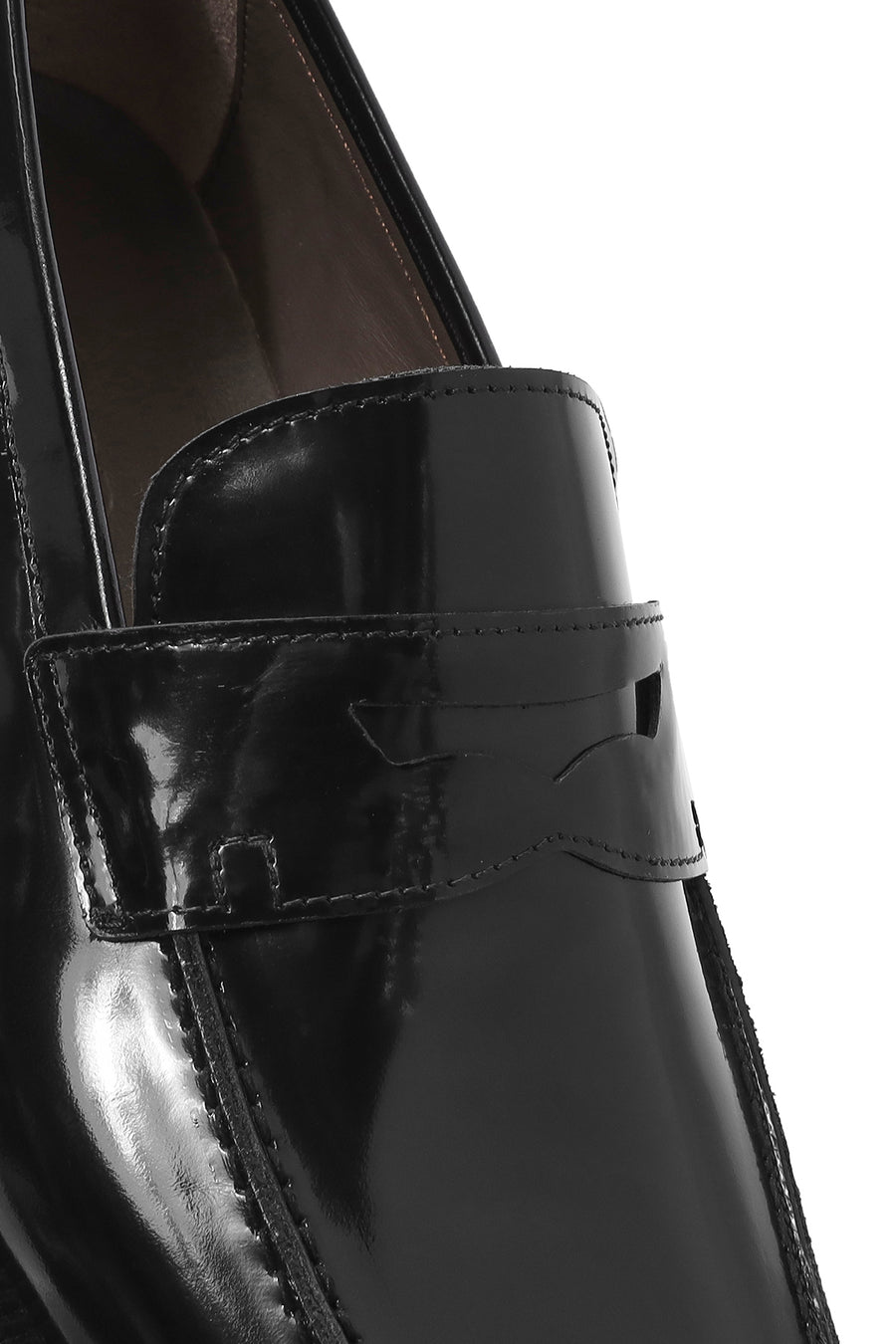 Men's Black Leather Classic Loafer
