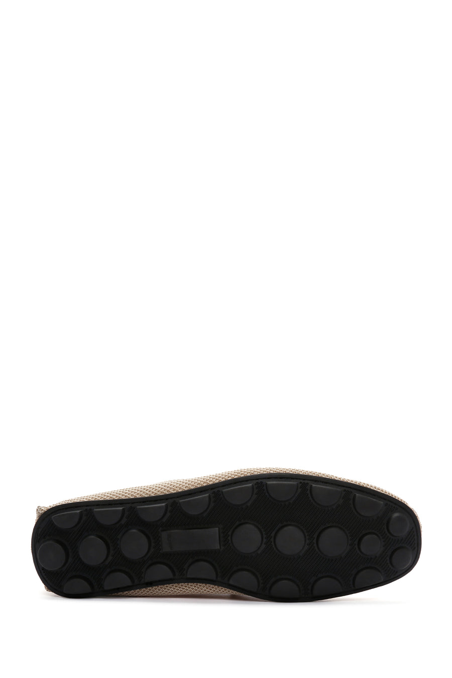 Men's Beige Fabric Loafer