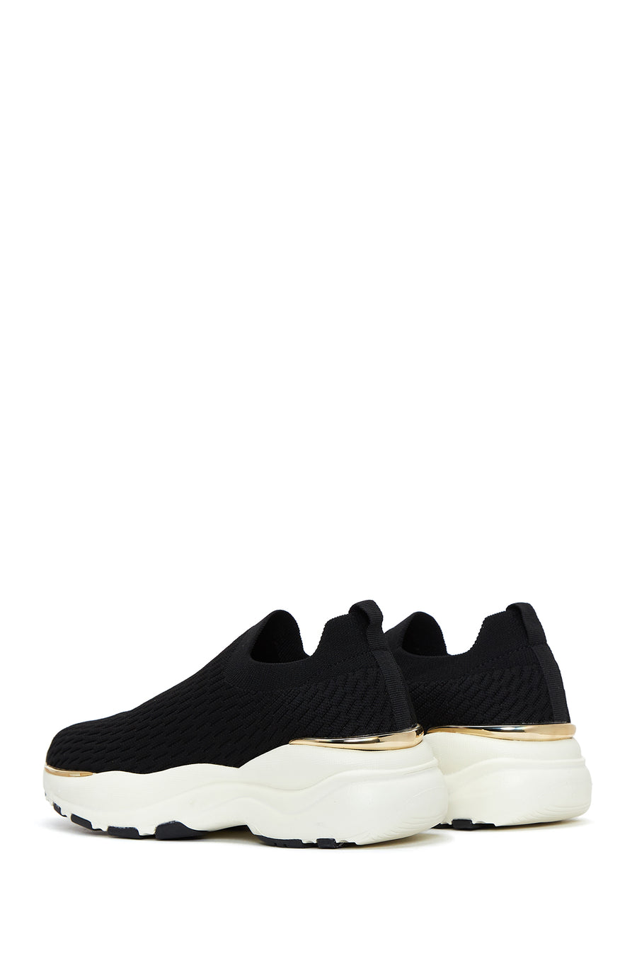 Kadın Siyah Kalın Tabanlı Sneaker