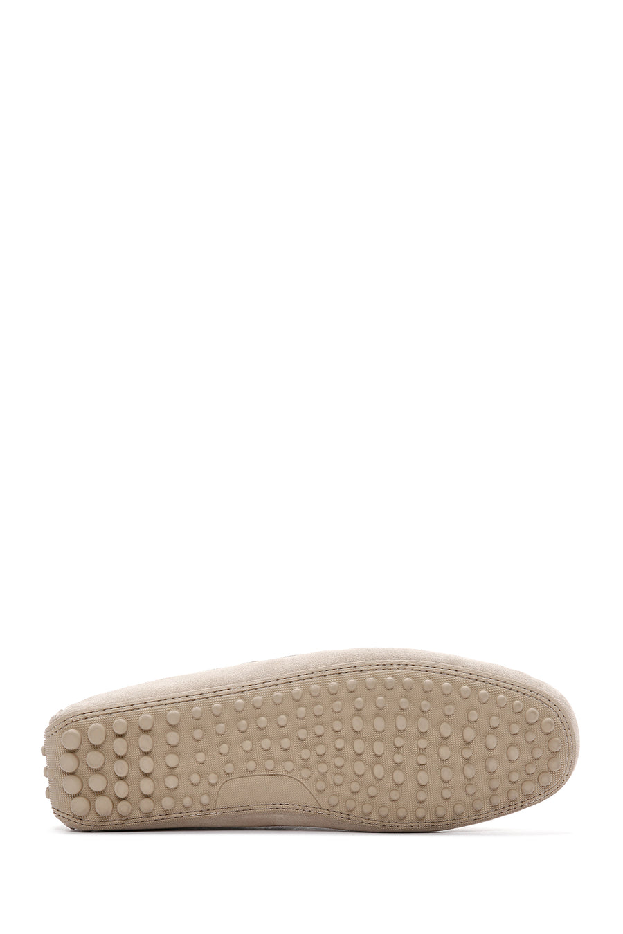 Men's Beige Suede Leather Casual Loafer