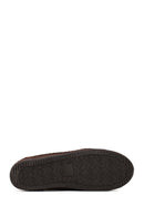 Woman Brown Tasselled Suede Loafer | Derimod