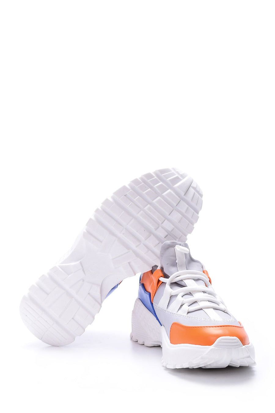 Kadın Rugan Detaylı Sneaker
