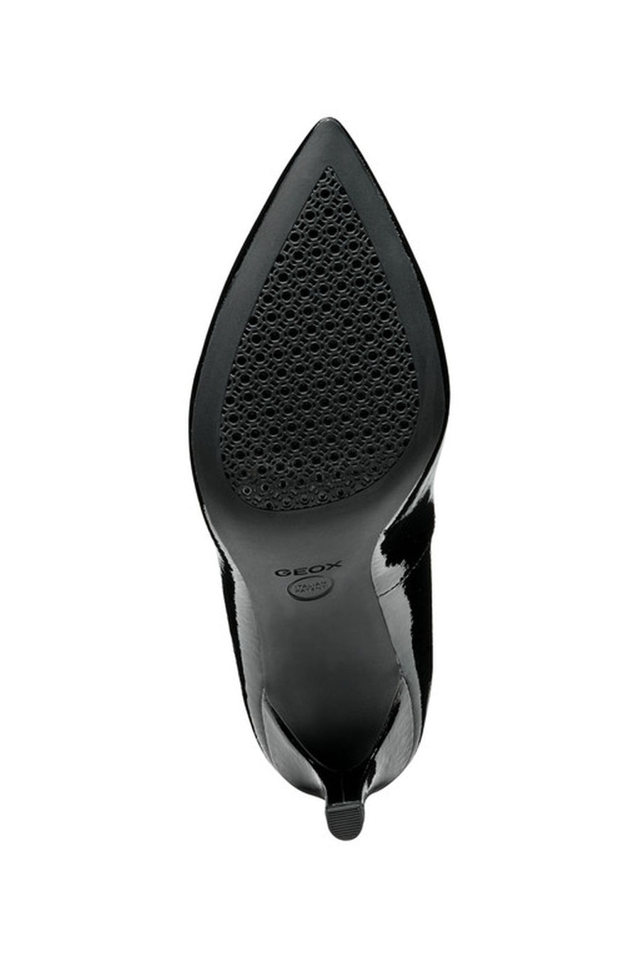 Geox Kadın Siyah Faviola İnce Topuklu Rugan Deri Stiletto
