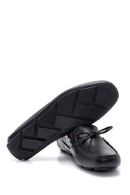 Erkek Siyah Deri Casual Loafer | Derimod
