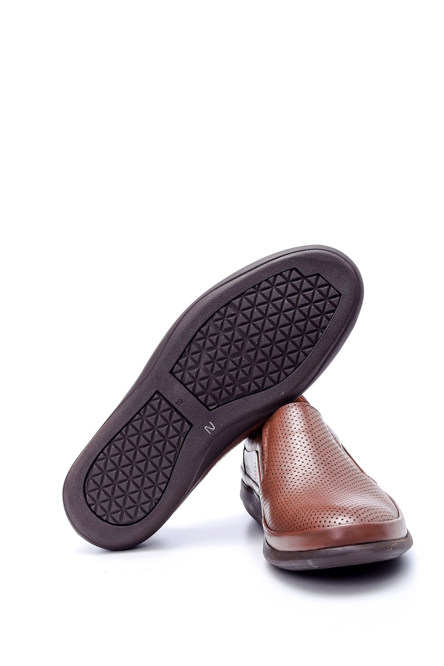 Men's Perforated Leather Shoes
