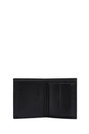 Men's Black Leather Wallet | Derimod