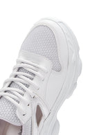 Women's White Thick Soled Sneaker | Derimod