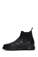 Men's Black Leather Boots | Derimod