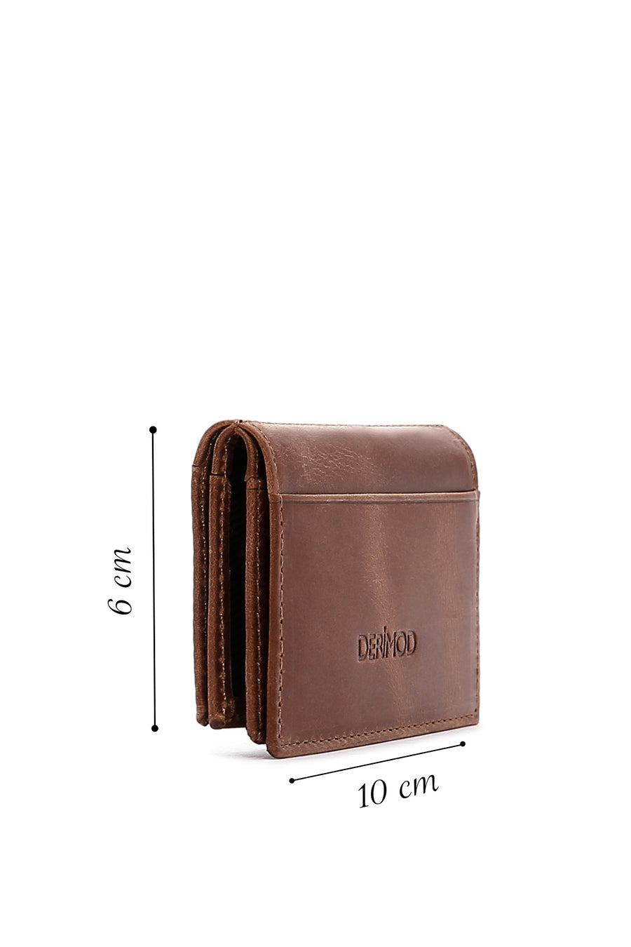 Men's Tan Leather Card Holder
