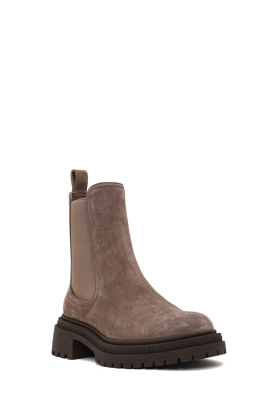 Women's Mink Suede Leather Chelsea Boot