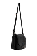 Women's Black Long Strap Crossbody Bag | Derimod