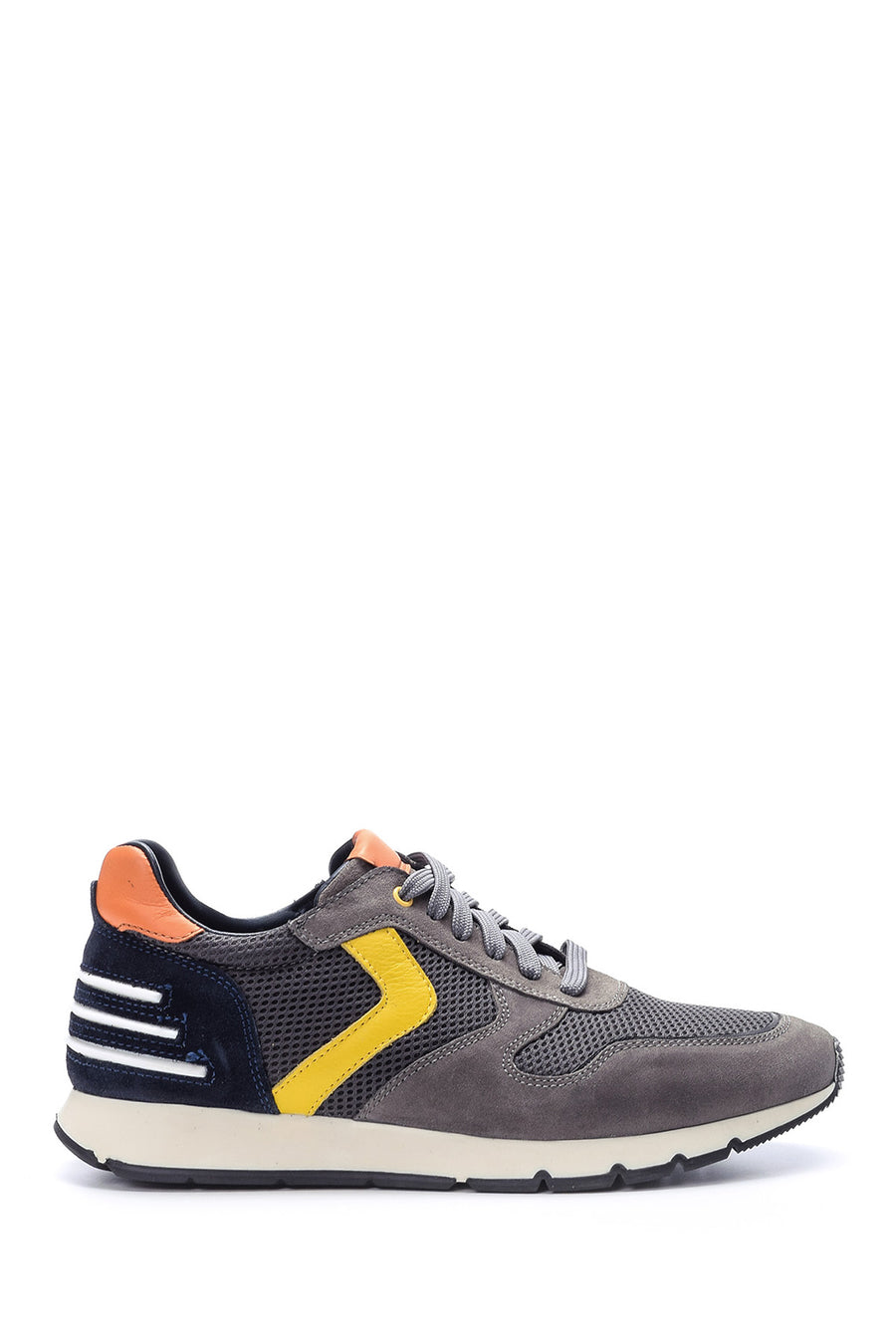 Men's Suede Detailed Sneaker 19SFD338414 | Derimod