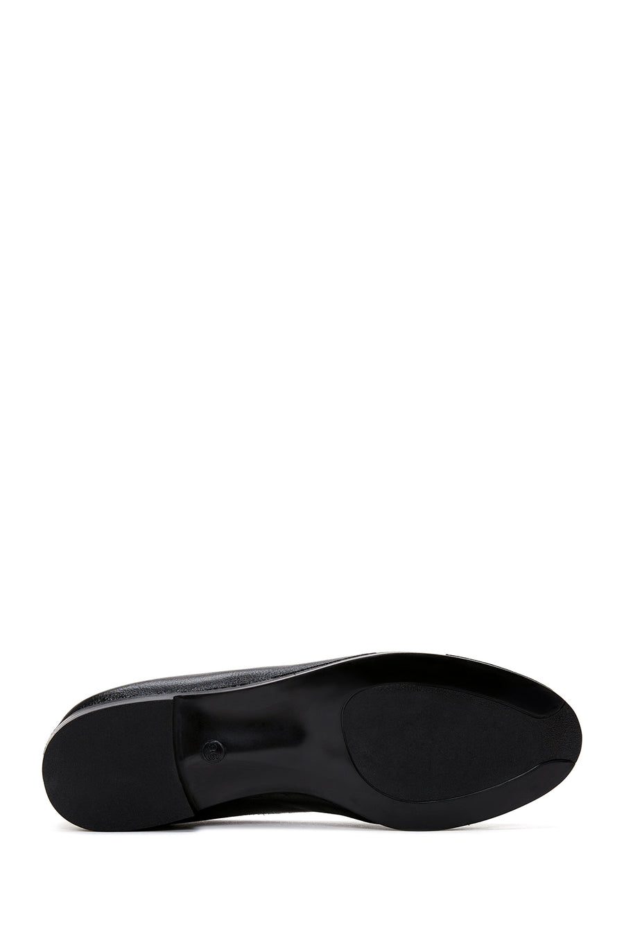 Women's Black Leather Classic Loafer